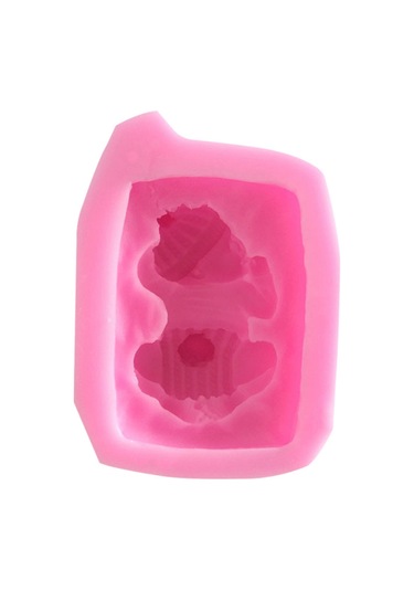 Vkemall Bebek Figürlü Silikon Kalıp - Gıda Safe, Kek Dekorasyonu Ve Sabun Yapımı İçin Dıy Araç Çok Renkli