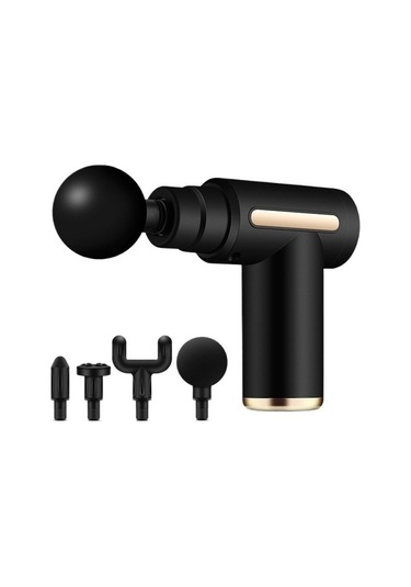 Elite Mc Mini Usb Masaj Tabancası Kas Gevşeme Masaj Ekipmanları Servikal Membran Kapmak Adet Membran Kapmak G8ıveg Mavi - Siyah