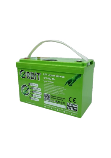 Orbit 12v 100ah Lifepo4 Marin Bluetooth Lityum Akü