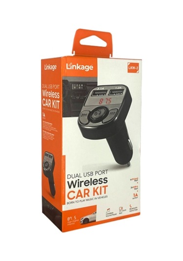 Lkw-2 Çift Usb Bağlantılı Wireless Fm Transmitter Müzik Kiti