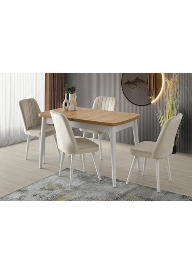 Kelebek Açılır Mdf Sadece Mutfak Masası 70 110cm 001