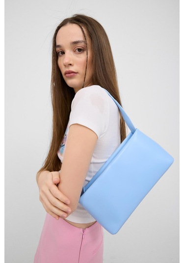 Capella Basic Baget Çanta Mavi Mavi