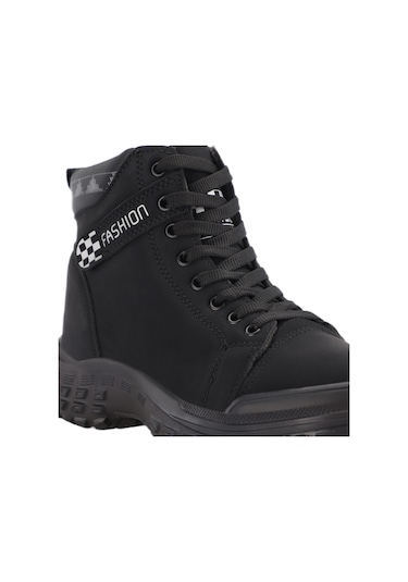 ESEM HERTHA Kadın  Siyah Nubuk Bot