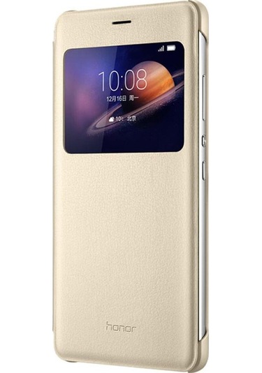 Huawei Honor V8 Smart View Pc Pu Kapaklı Kılıf Siyah