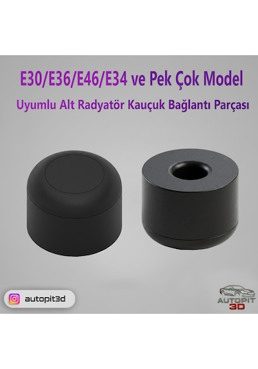 E30/e36/e46/e34 Ve Model İçin Alt Radyatör Kauçuk Bağlantı Parçası