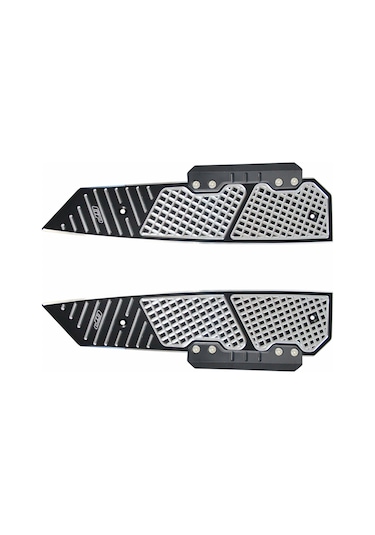 GP Kompozit  Honda Forza 250 2018-2025 Uyumlu Basamak Alüminyum Gri