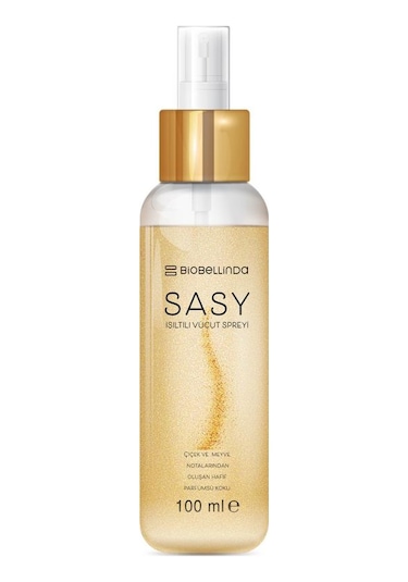 Biobellinda Sasy Işıltılı Vücut Spreyi 100 ML