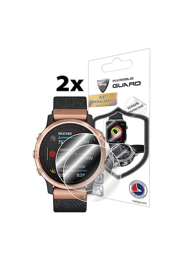 Ipg Garmin Fe Nix 6S Akıllı Saat Ekran Koruyucu 2 Adet