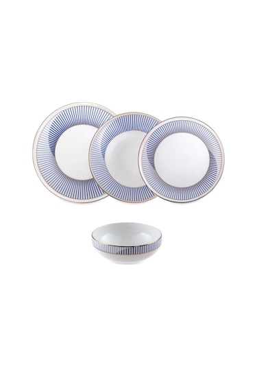 Jumbo Luna Fine Bone 24 Parça 6 Kişilik Yemek Takımı