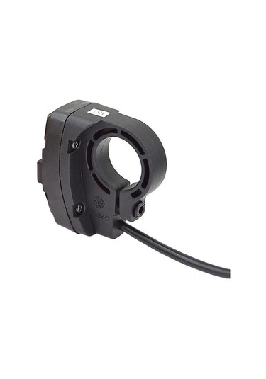 Novahub 48v Bisiklet Anahtarı, Su Geçirmez Ip65, 22mm Gidon İçin Elektrikli Scooter Anahtarı, Siyah, Plastik