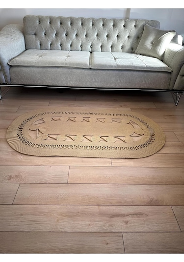 Jüt Kilim, Paspas, Mutfak Halısı, Banyo Paspası, Kilim, Halı, Oturma Odası Halısı, El Dikim Özel Kil Mabel