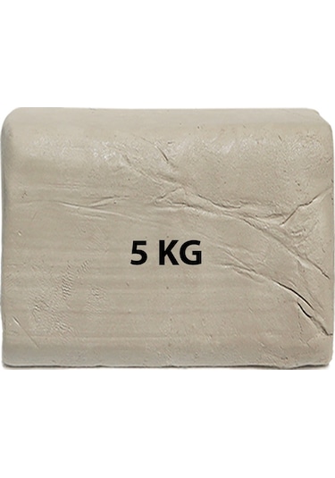 5 KG Beyaz Seramik Hamuru Doğal Kil Oyun Çamuru