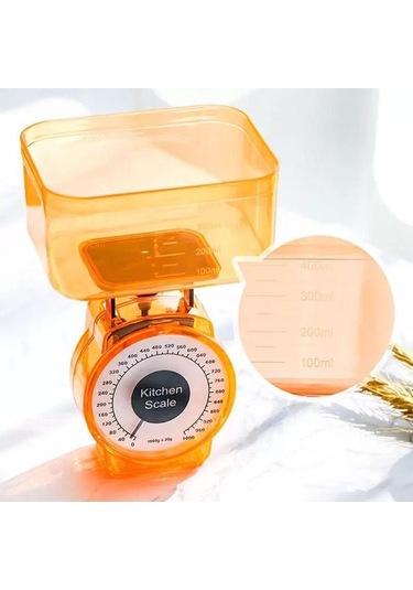 Hassas Mekanik Mutfak Tartısı Gıda Litre Ölçer Dara Ölçekli Hassa