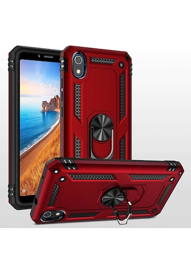 Xiaomi Redmi 7a Kılıf Zore Vega Kapak Mavi