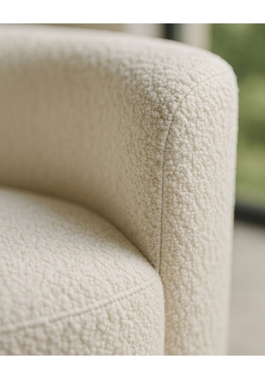 Miz Berjer & Puf & Armut & Tekli Koltuk & Dinlenme Koltuğu - Koyu Gri Koyu Gri