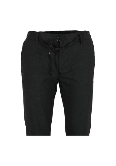 Erkek Jogger Pantolon Bel Bağcıklı Dar Kesim Rar01340 Füme