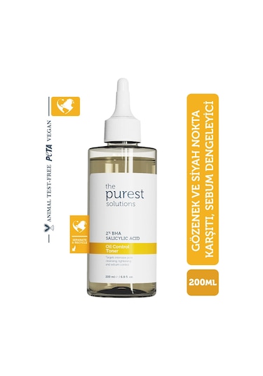 The Purest Solutions Yağlı Ve Karma Cilt Salisilik Asit Tonik 200 ML