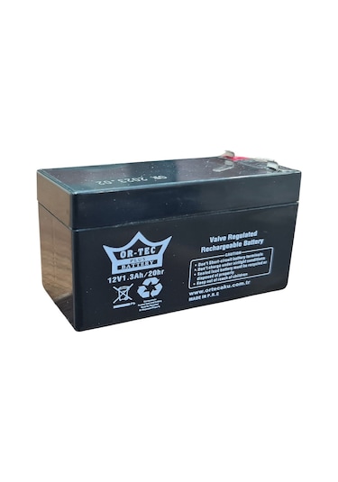 Ortec 12v 1.3ah Akü Bakımsız Kuru Akü