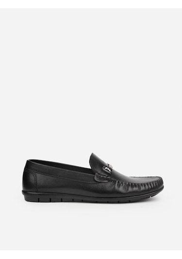 Pierre Cardin 90155 Hakiki Deri Siyah Erkek Günlük Ayakkabı Siyah