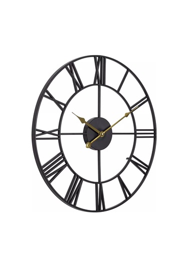 Rubın Duvar Saati, Sessiz, Ç-45.5 Cm 243714924 Siyah
