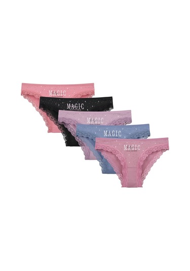 5'li Kadın Külot 1971pb29 İndigo