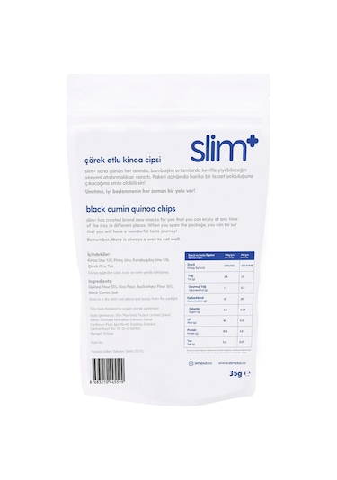Çörekotu Kinoa Cips 35gr
