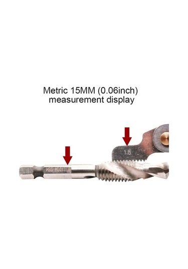 Dancemonkey 52 Adet Metrik 60 + İngiliz 55 Cr Paslanmaz Çelik Diş Ölçer Diğer
