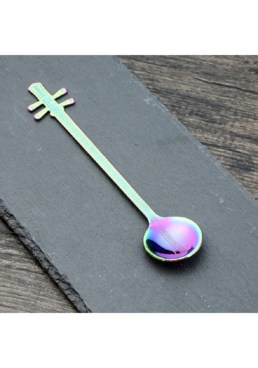 Kaliteli Kahve Kaşığı Yaratıcı Enstrüman Şekli Kaşık 1