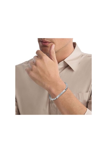 Calvin Klein Jewel Ckj35100056 Erkek Bileklik Metalik Gri