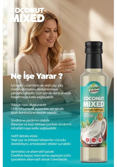 Yöresel Bahçem Coconut Mix 250 Ml