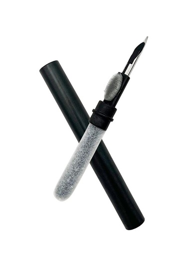 Siyah Fonken Bluetooth Kulaklık Temizleme Kiti İçin Kulaklık Kutusu Temizleme Aracı Fırça Kalem Kulaklık