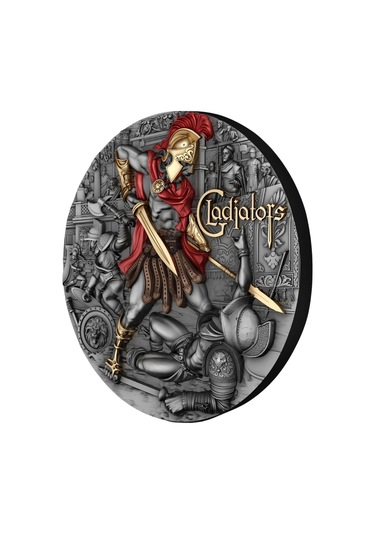 AgaKulche Gladyatör Gümüş Sikke Coin