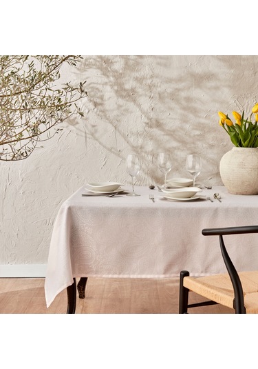 Karaca Home Chesney Dertsiz Masa Örtüsü Beyaz