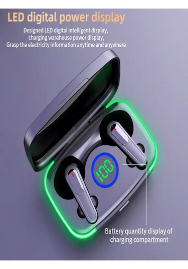 Time&Tech M80 Bluetooth 5.4 Kulak İçi Oyuncu Kulaklığı