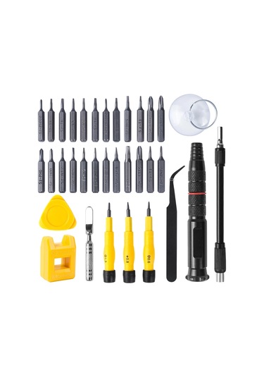 34 Uçlu Çok Fonksiyonlu Hassas Tamirci Tornavida Seti