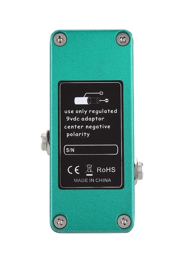 Yaozixa Elektro Gitar Buför Ve Güçlendirici Efekt Pedalı - Tam Metal Kasa, Temiz Tonda Güç Artırma, Doğru Bypass, Tek Düğme Kontrolü