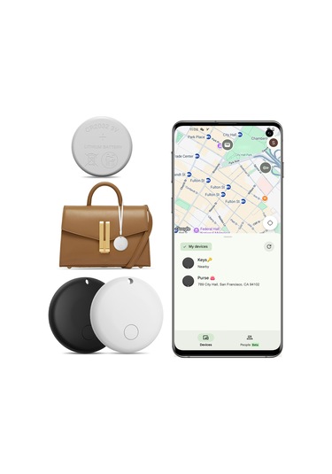 Xindoker Android Akıllı : Loshall Bluetooth Bulucu, Anahtar Ve Eşya Konumlandırma, Suya Dayanıklı, 2'li Paket
