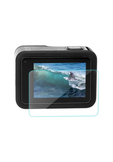 Ayex Hero 8 Temperli Cam Ekran Koruyucu Gopro Hero 8 Uyumlu