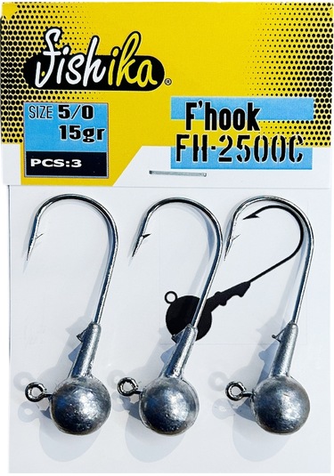 Fishika 2500 5/0 15gr Jig Head
