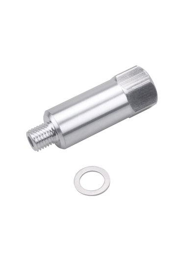 Kangvka Ls Motor Serisi Soğutma Sıvısı Sıcaklık Sensörü Uyumlu M12 1.5 Adaptörü Uzunlu - Çelik Malzeme, 3/8" Npt Port, Gm Ls1 Ls3 Ls2 Uyumlu
