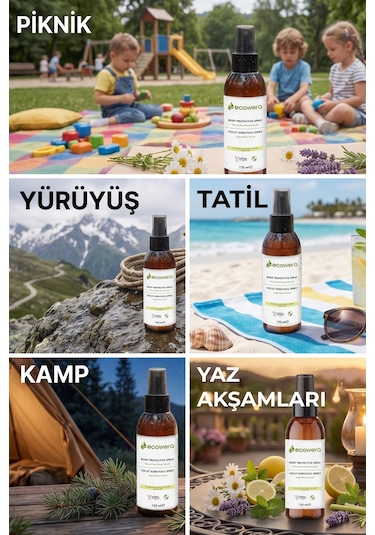 Ecowera Vücut Koruyucu Sprey 125 ML