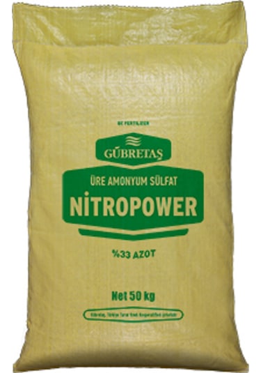 Gübretaş Nitropower 33 Üre Amonyum Sulfat Kükürt Azot Gübre 50 KG