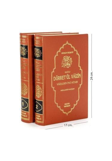 Dualı Dürret’Ül Vaizin 2 Cilt Kitap & Vaizlerin Inci Kitabı