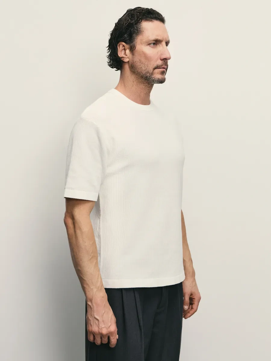 Zarına Pamuk, Kısa Kollu Yazlık Tişört Jumper 365211174 Bej