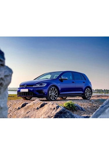 VW Golf 7.5 R Ön Tampon, R ÖN BODYKİT FULL SET + PANJUR, 2018 202
