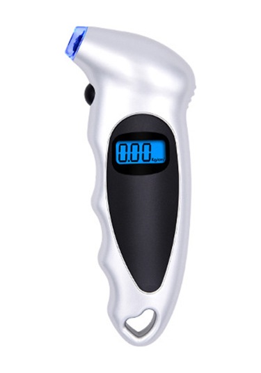 Led Dijital Lastik Basınç Ölçer 0-150 Psı 4 Ünite Değiştirilebilir El Tipi Elektrikli Hassas Ağır Hizmet