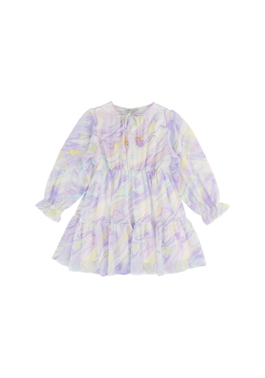 Bestkids Kız Çocuk Desenli Elbise Bb24yk12293 001