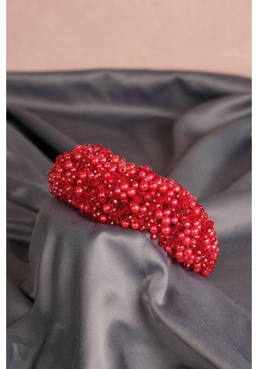 FdayAksesuar En Güzel Gelinlere Özel Leal Bombeli Boncuklu Gelin Saç Aksesuarı FRDY31690