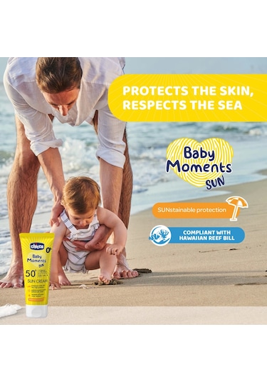 Chicco Baby Moments Sun Güneş Kremi Spf 50+ 75 Ml + After Sun Hediye