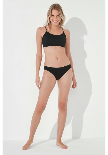 Penti Basic Siyah Slip Külot